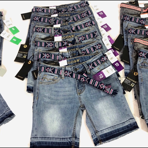 🚫SOLD•ATX🚫 14 Vigoss Bermuda Shorts w/ Belts - Picture 6 of 8